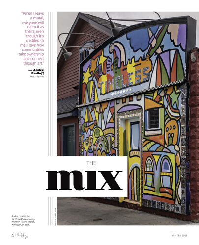 The Mix: The Art Of The Wobbly Line, Winter 2018 (image)